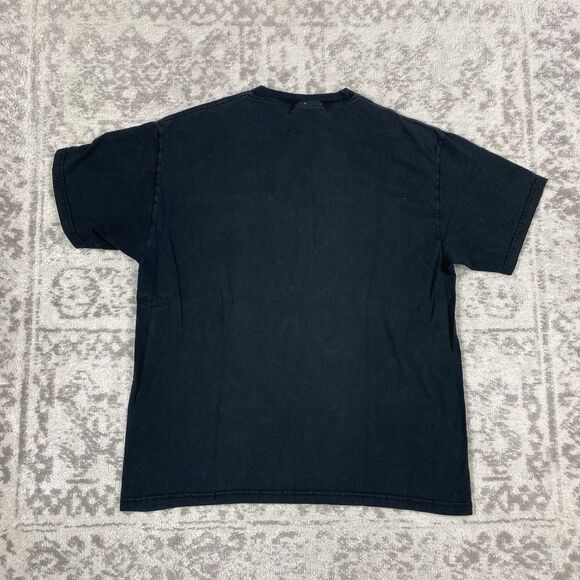 Vintage 2001 Game Shine The Code T Shirt Black Spellout Y2K Mens Size Large - Picture 5 of 5